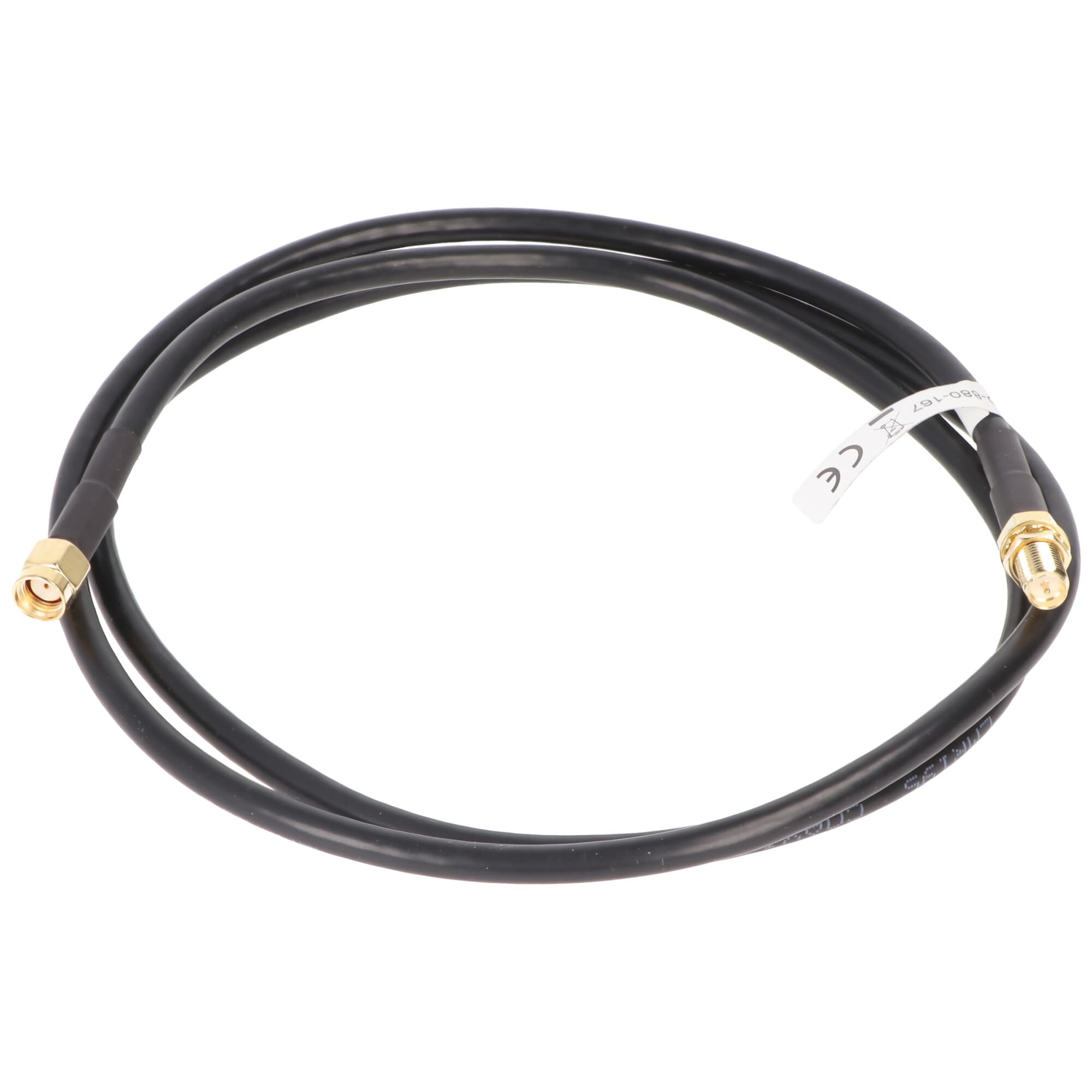 Câble d'extension d'antenne pour appareils WLAN (2,4 GHz + 5 GHz) Prise RP-SMA > Prise RP-SMA