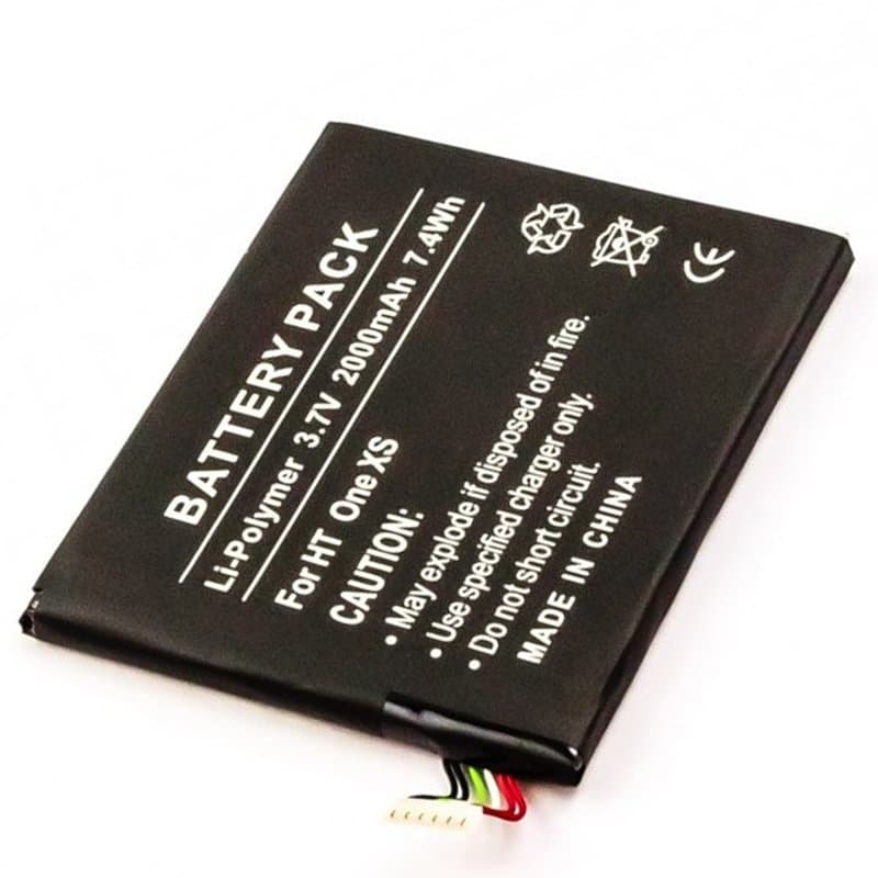 Batterie pour HTC One XS et Evo 4G LTE, Evo One, One XC pas d'origine