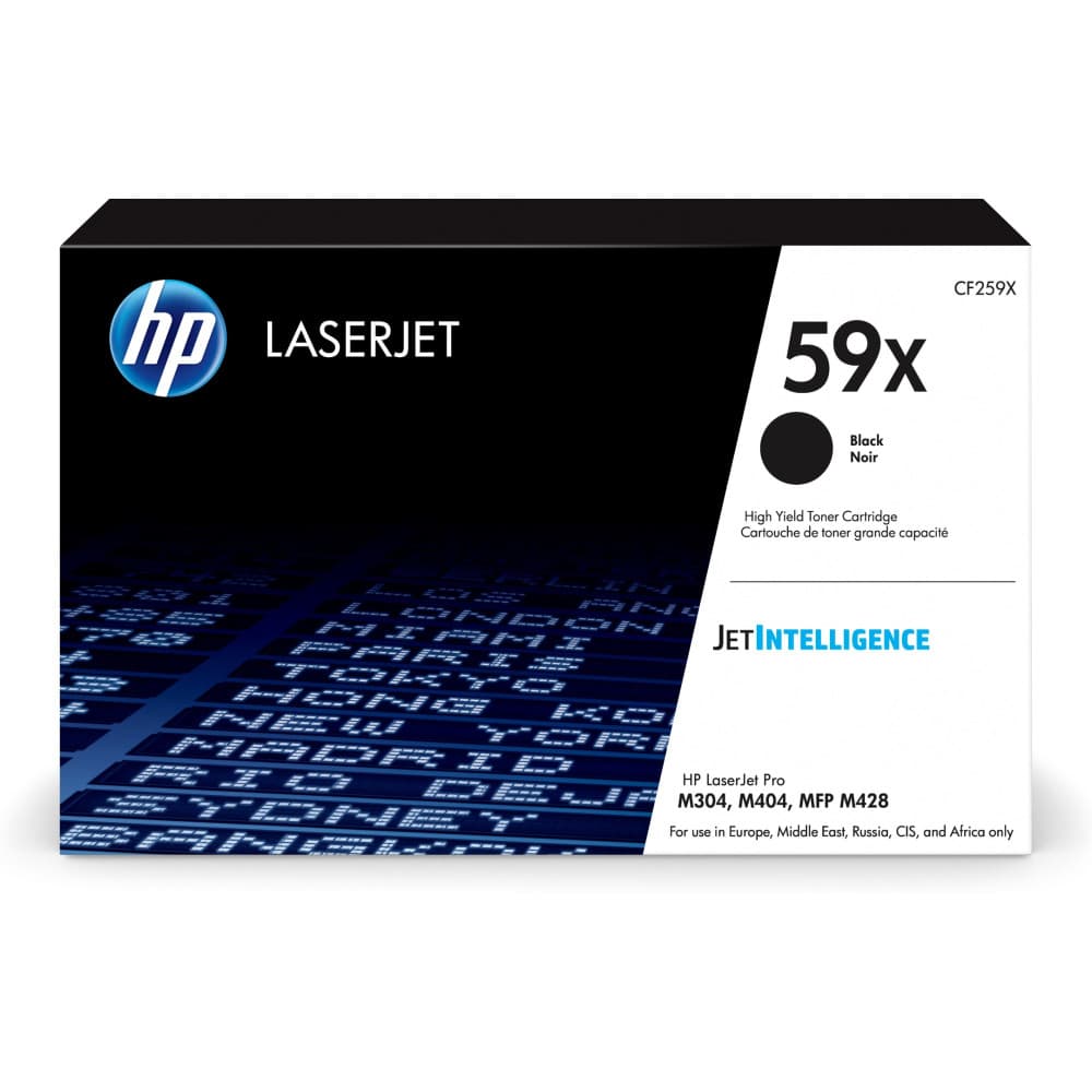 Toner HP 59X Noir - CF259X