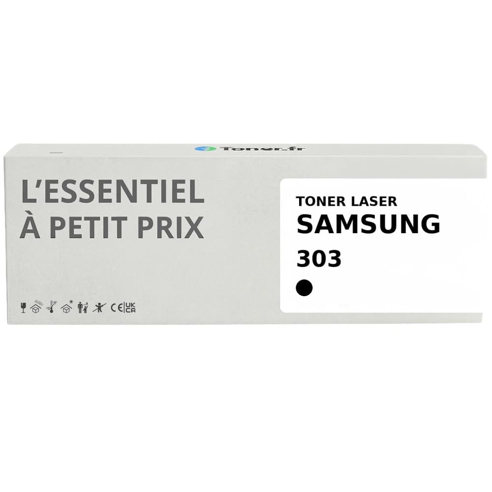 Toner compatible Samsung 303 Noir