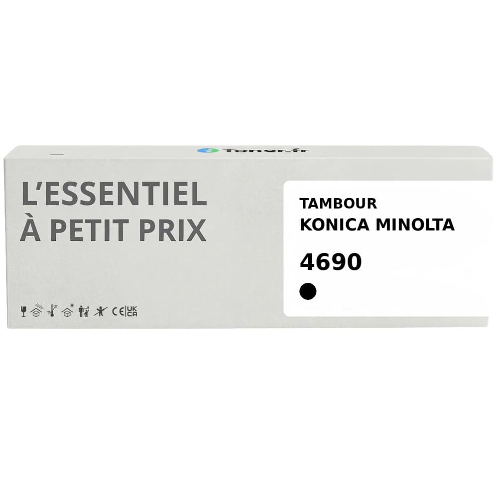 Tambour compatible Konica Minolta 4690 Noir