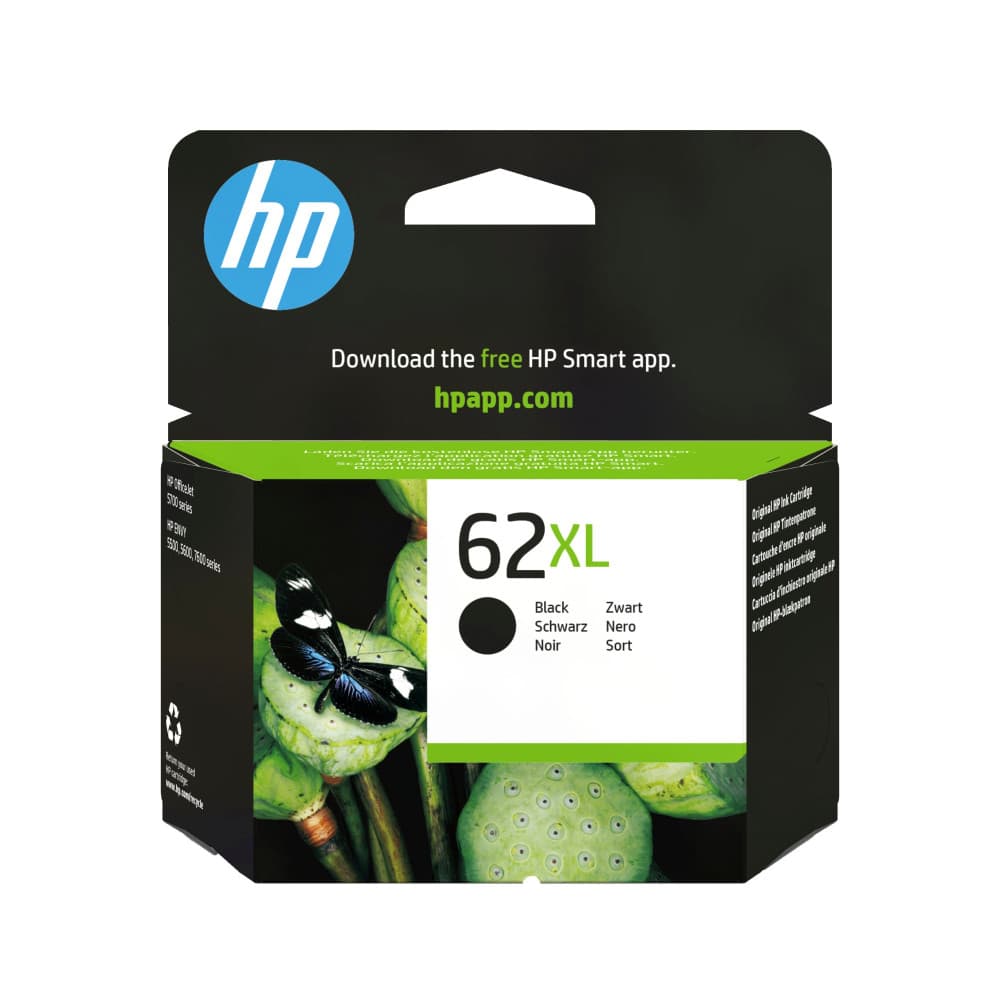 Cartouche d'encre HP 62 XL Noir