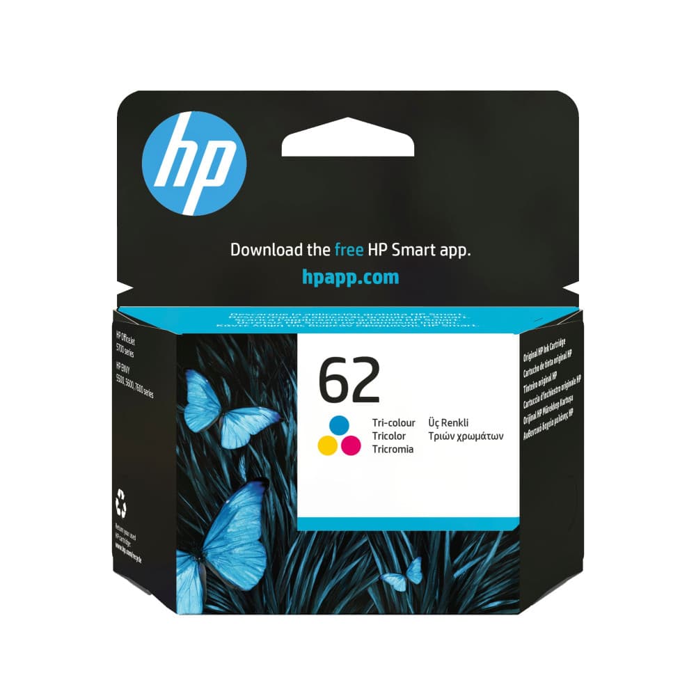 Cartouche d'encre HP 62 Couleur